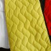 [Football Glory] 3PC Vermicelli-Quilted Patchwork Quilt Set (Full/Queen Size)