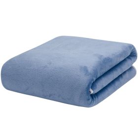 Large Cotton Absorbent Quick Drying Lint Resistant Towel (Option: Blue Grey-120x200cm)