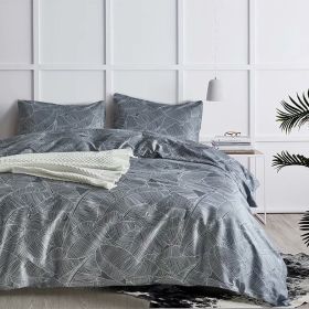 Three-piece Bedding Set Printed Home Textile (Option: 8670-175x230cm)