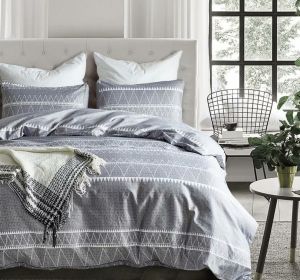 Three-piece Bedding Set Printed Home Textile (Option: 8671 1-240x220cm)